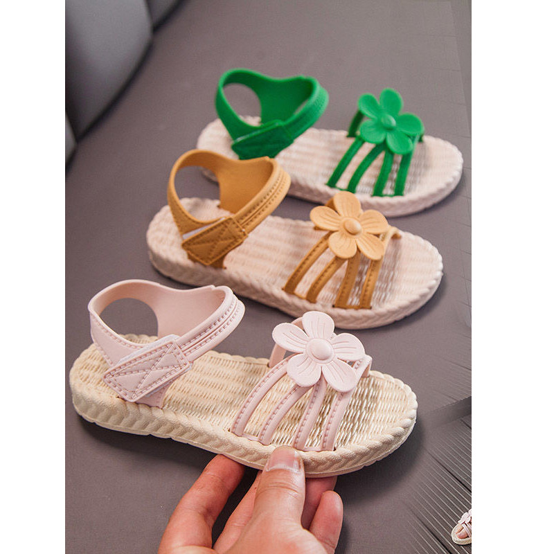 Girls Sandals Summer New Children's Fashion Soft Bottom Princess Shoes Baby Shoes Wild Style