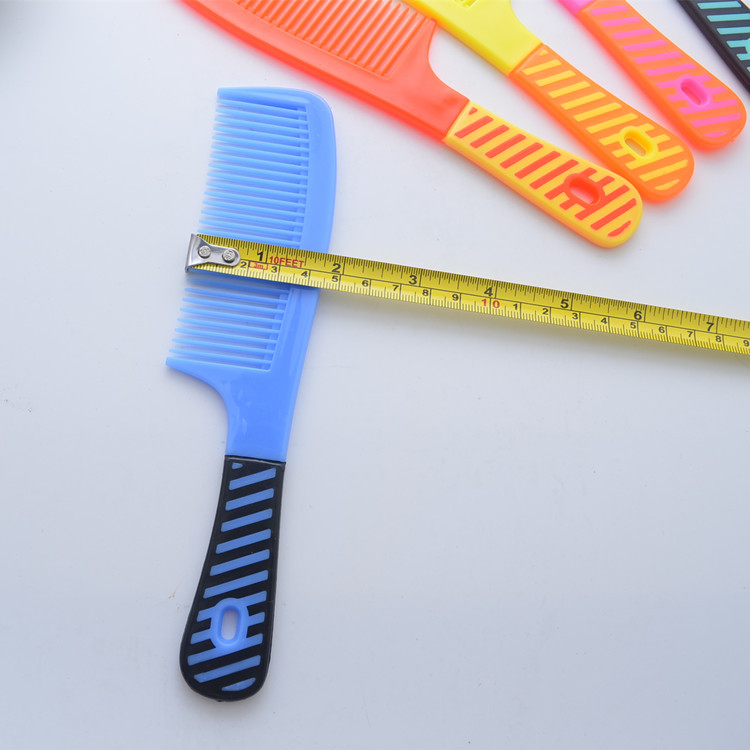 3PCS Plastic comb hair comb straight hair comb beauty tools random colors