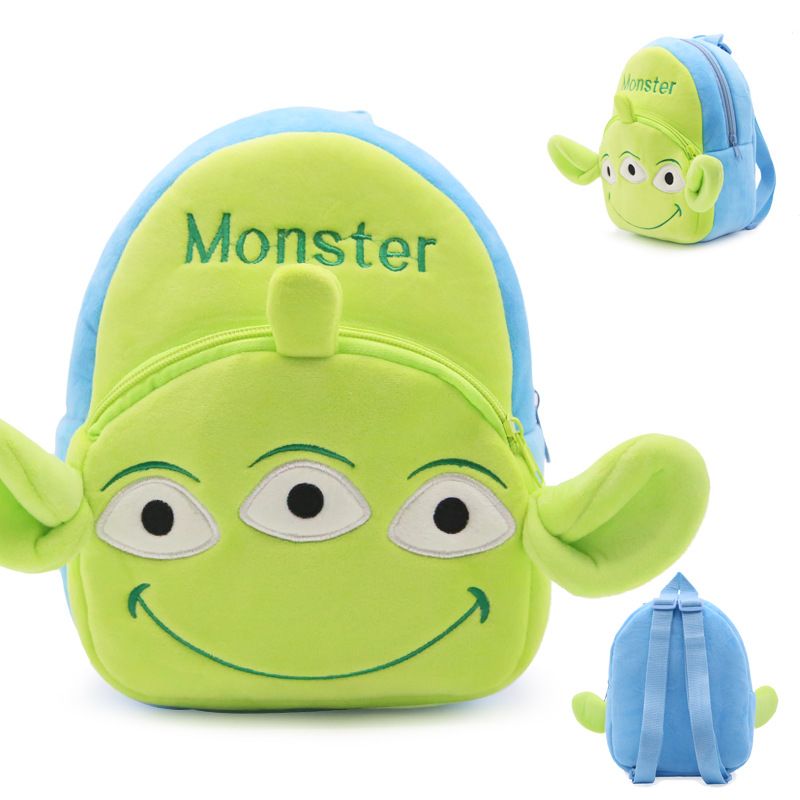 Cute 1-3 year old small school bag plush bag baby small backpack early education park backpack