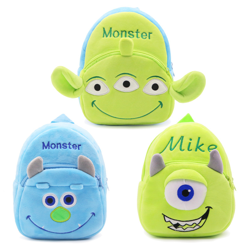 Cute 1-3 year old small school bag plush bag baby small backpack early education park backpack