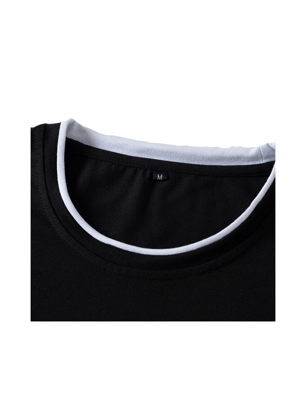 Men&apos;s Long Sleeve Cotton T-Shirt Athletic Casual Loose Crew Top Classic O-Neck Baseball Tee