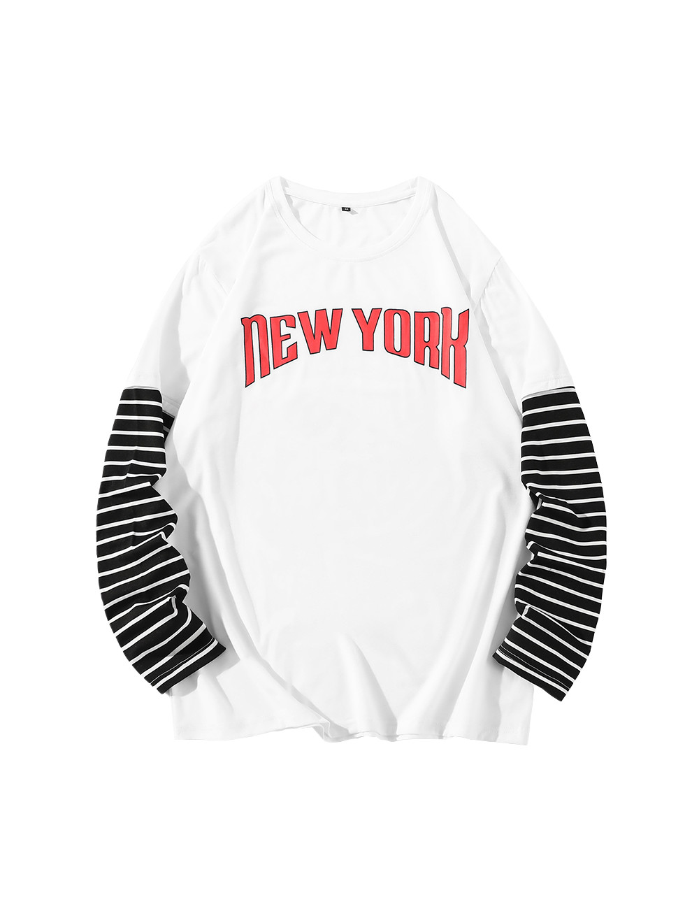 Men&apos;s Long Sleeve Cotton T-Shirt Athletic Casual Loose Crew Top Classic O-Neck Baseball Tee