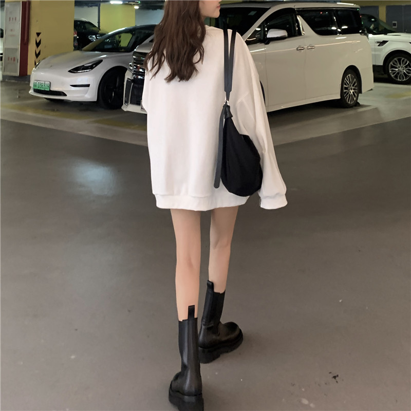 Fashion Harajuku Bear doll Hoodie Women Loose Korean Style Sweatshirt Streetwear Hoodies Pullovers