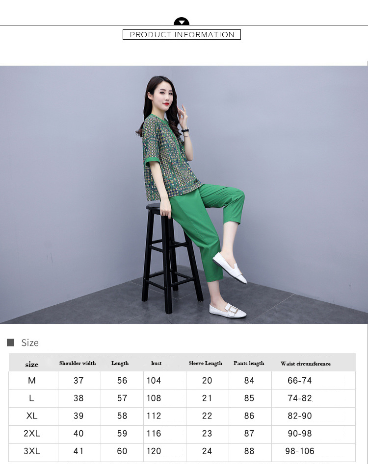 Imitation Cotton and Linen Suit  Two-piece Trousers Loose Carrot Pants Cropped Trousers Casual