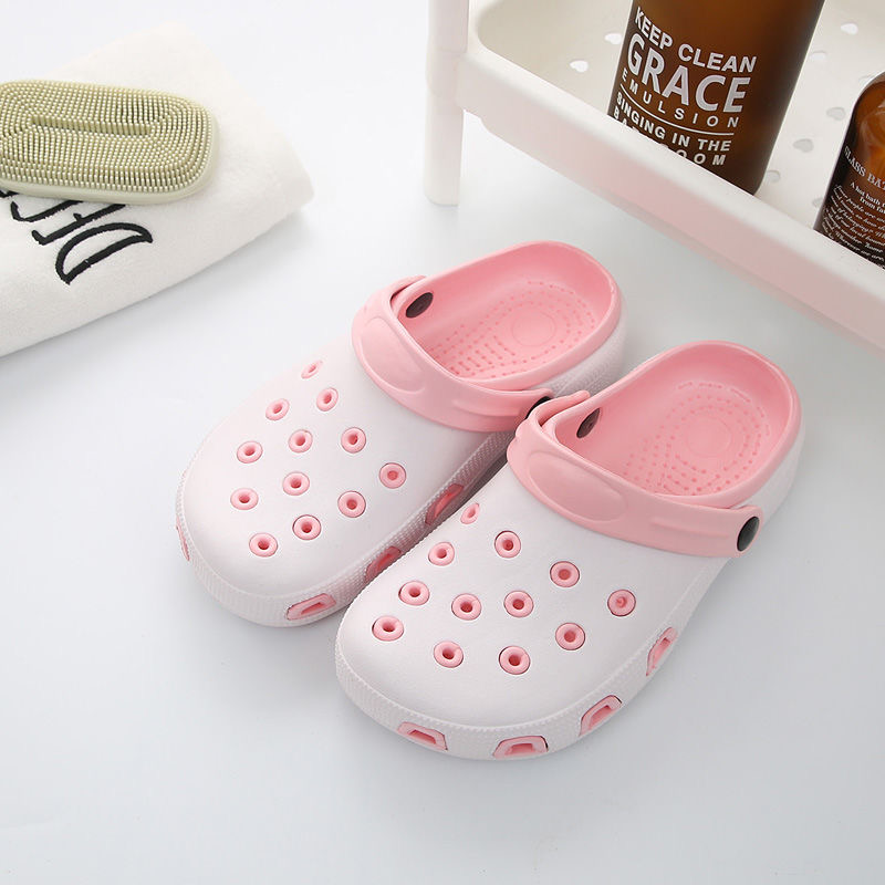 Summer Hole Shoes Sandals Breathable Casual Outdoor Non-Slip Beach Slipper