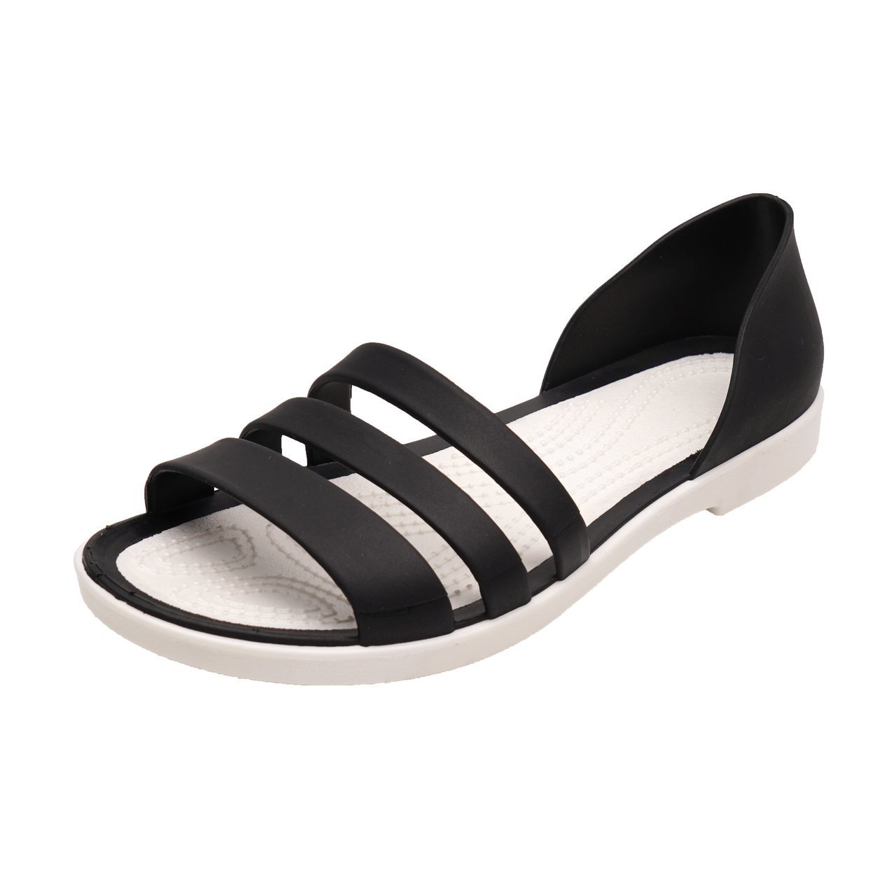 Sandals Women&apos;s New One-step Women&apos;s Large Size Waterproof Beach Casual Flat Shoes