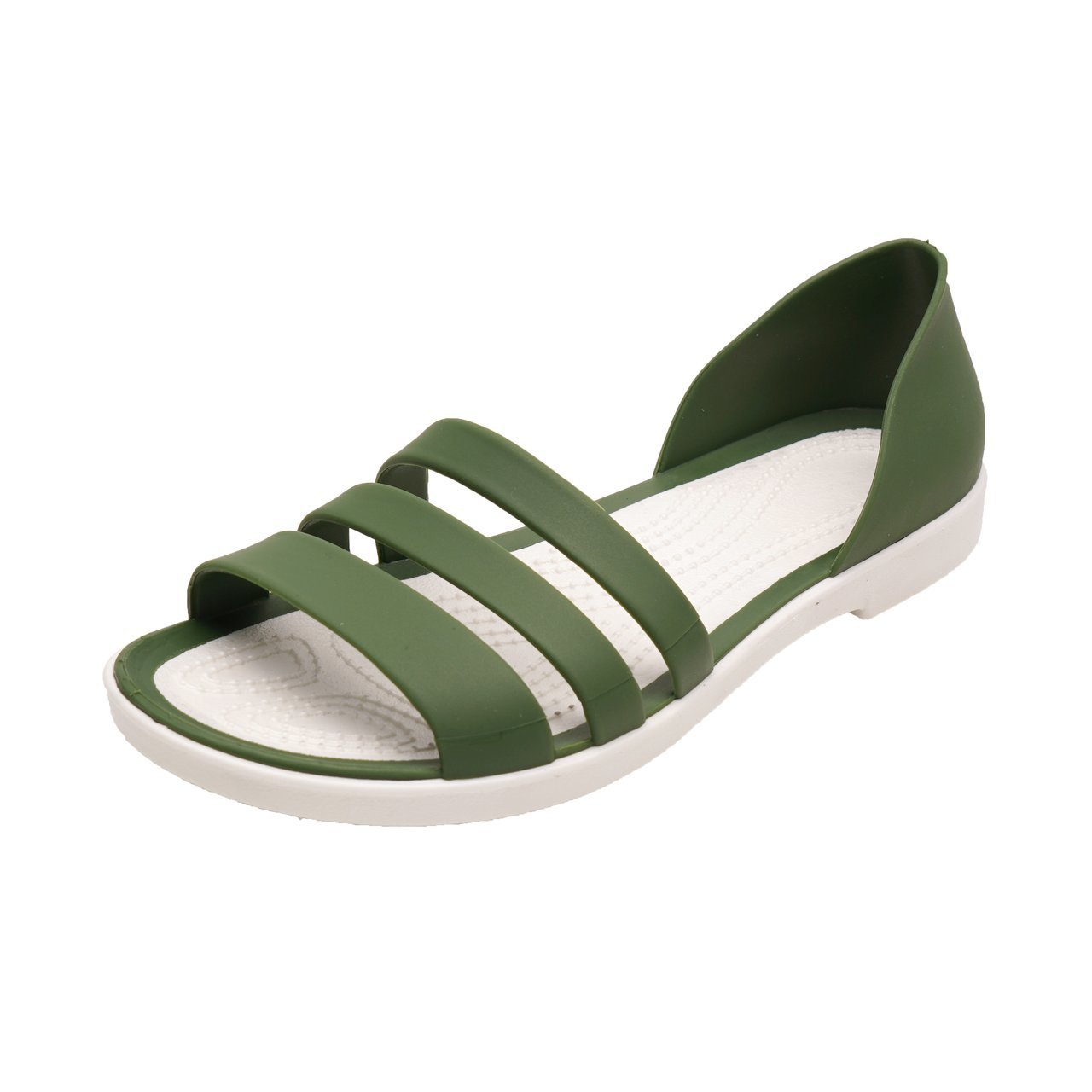 Sandals Women&apos;s New One-step Women&apos;s Large Size Waterproof Beach Casual Flat Shoes