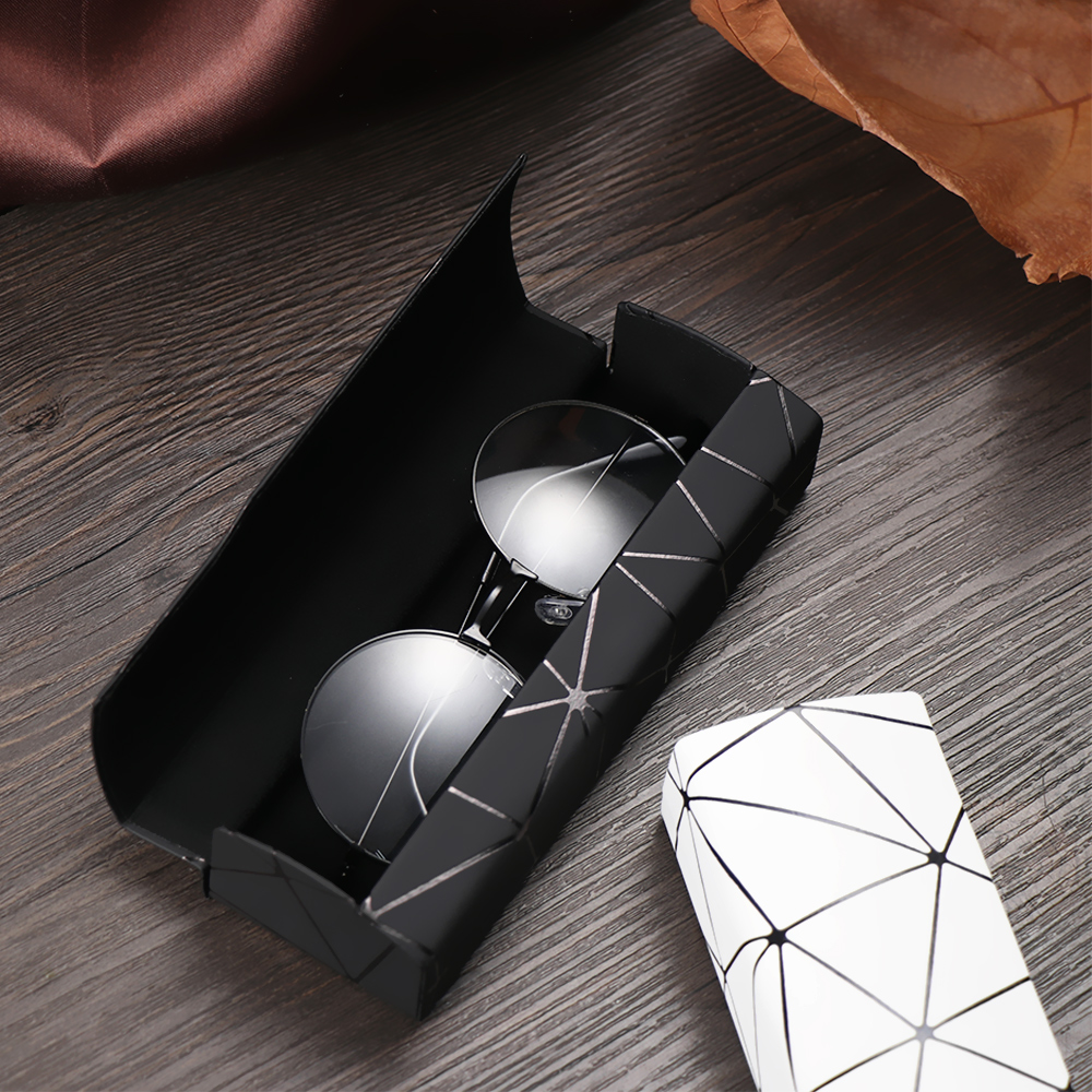 Hot New 1 Pc Unisex Glasses Box Protective Case Portable Fashion Sunglasses Case Handmade Optical Reading Eyeglasses Accessories