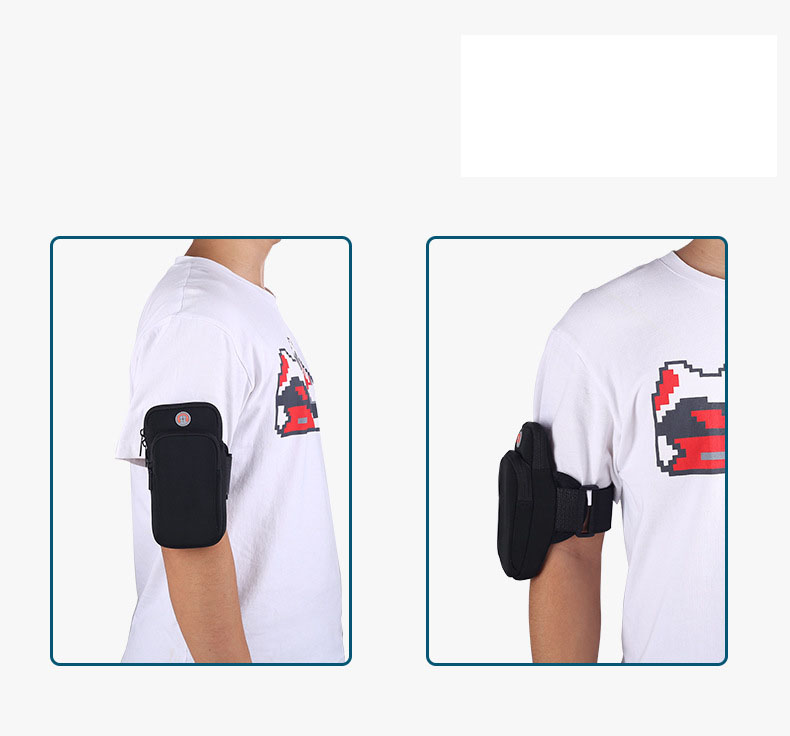 Sports Arm Bag Mobile Phone Arm Belt Arm Bag Men and Women Running Wrist Bag Waterproof Arm Bag