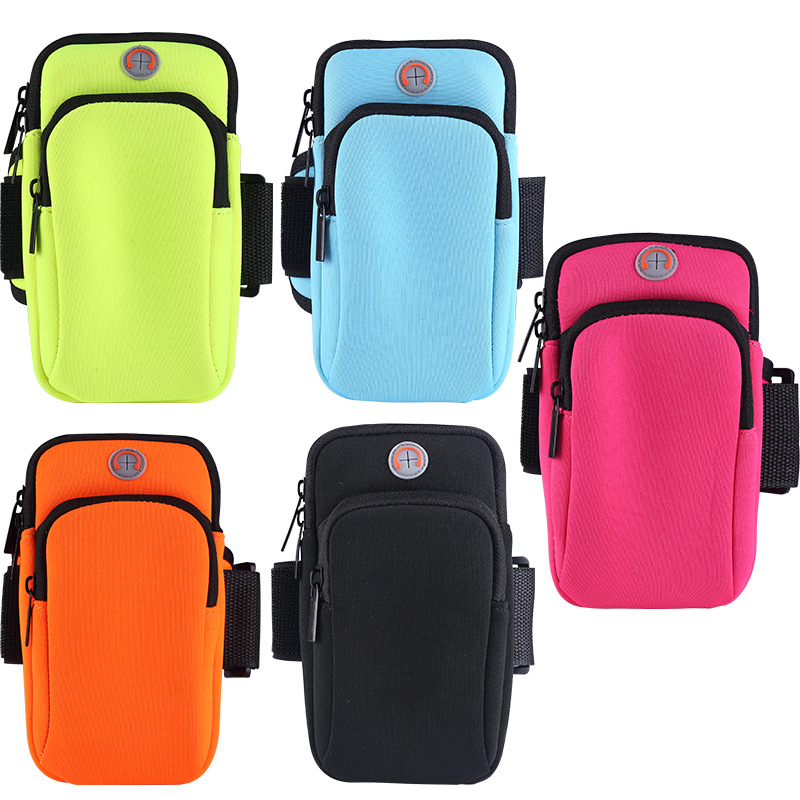 Sports Arm Bag Mobile Phone Arm Belt Arm Bag Men and Women Running Wrist Bag Waterproof Arm Bag