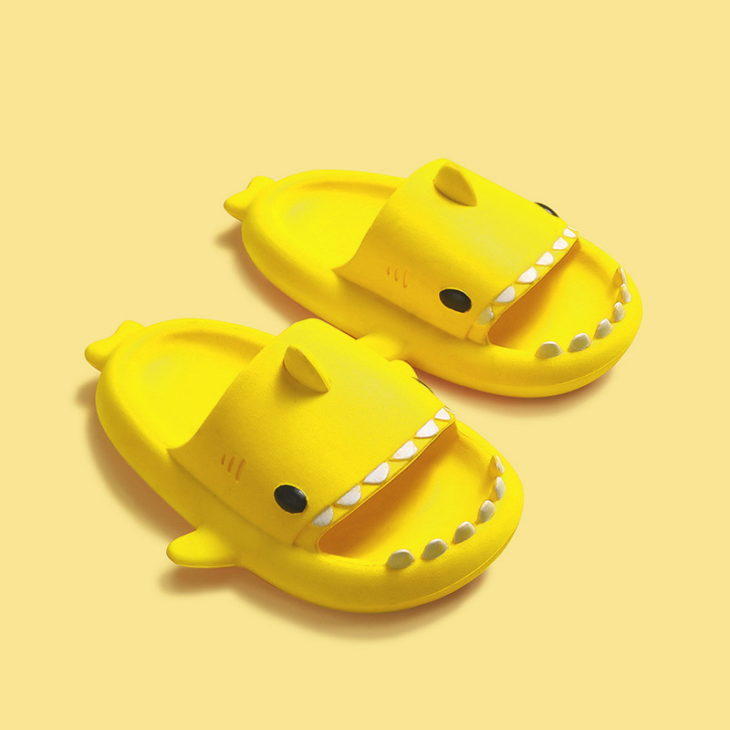 Three-dimensional Shark Eva Slippers Children Slippers Summer Home Furnishing Children Parent-child Non-slip Soft Bottom Baby Slippers