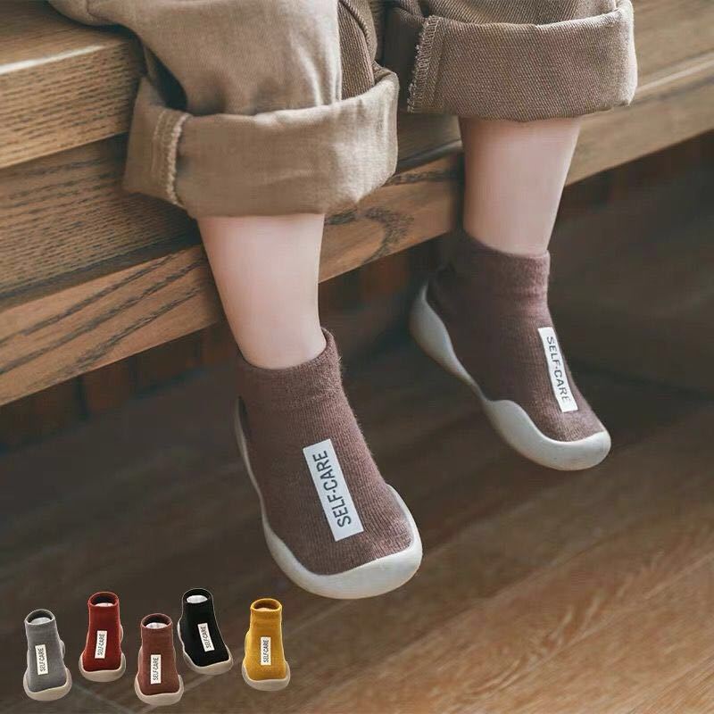 Spring and Autumn Children Shoes Soft Bottom Non-slip Baby Socks Shoes Indoor and Outdoor Walking Early Education Breathable Footwear