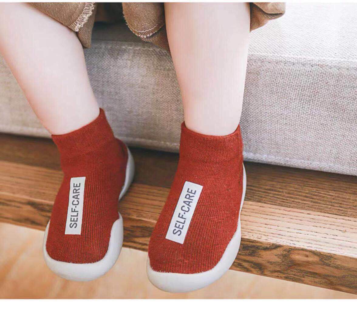 Spring and Autumn Children Shoes Soft Bottom Non-slip Baby Socks Shoes Indoor and Outdoor Walking Early Education Breathable Footwear