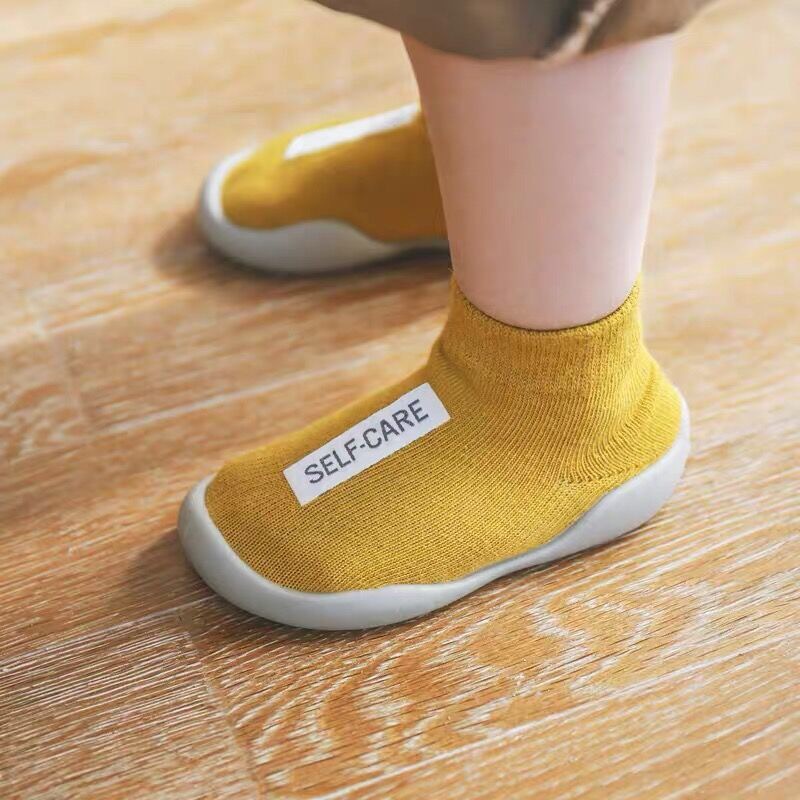 Spring and Autumn Children Shoes Soft Bottom Non-slip Baby Socks Shoes Indoor and Outdoor Walking Early Education Breathable Footwear