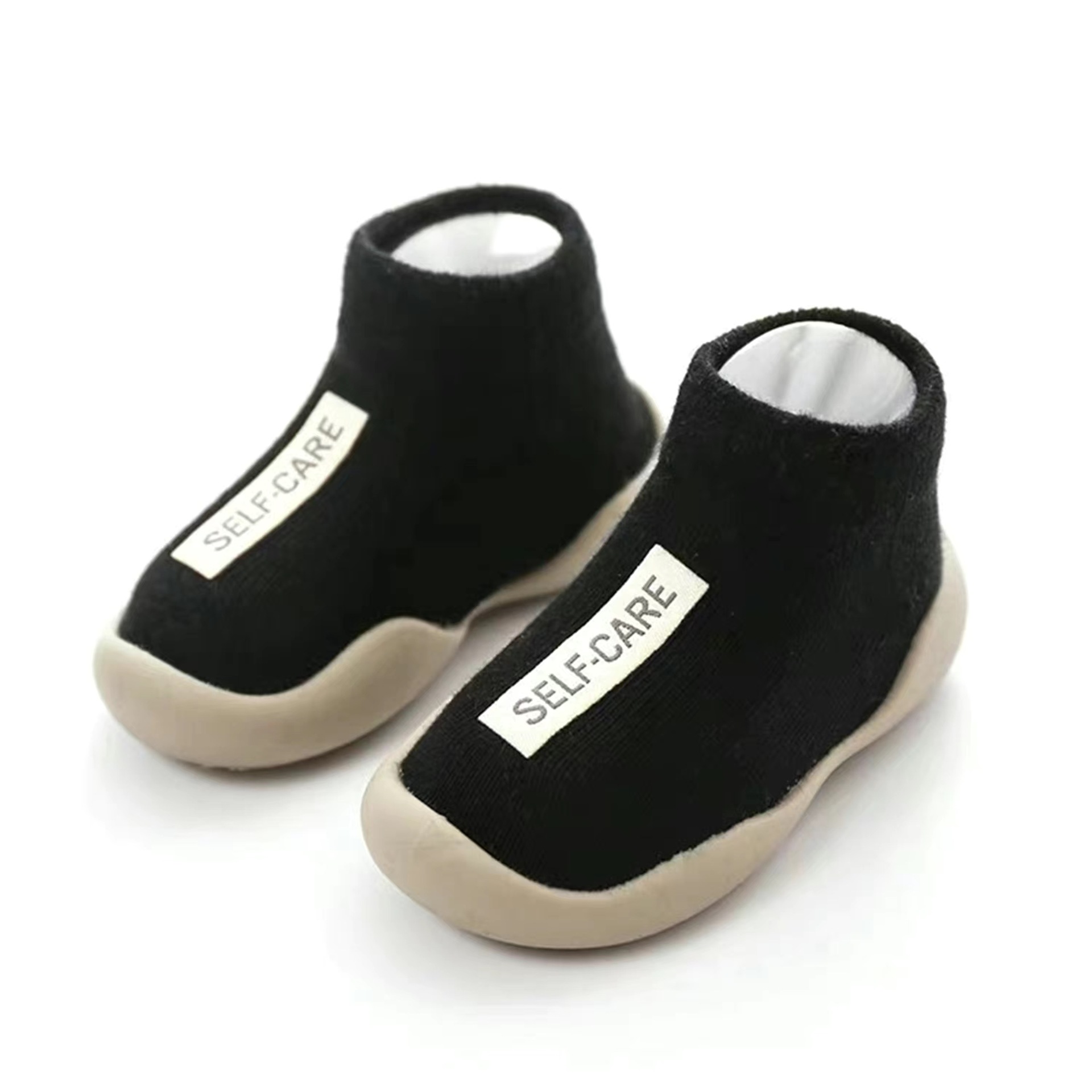 Spring and Autumn Children Shoes Soft Bottom Non-slip Baby Socks Shoes Indoor and Outdoor Walking Early Education Breathable Footwear