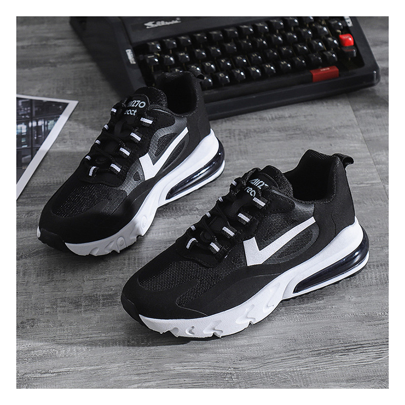 Air Cushioned Sneakers for Women Street Pats Thick Soles Raised Casual Running Shoes  36-41