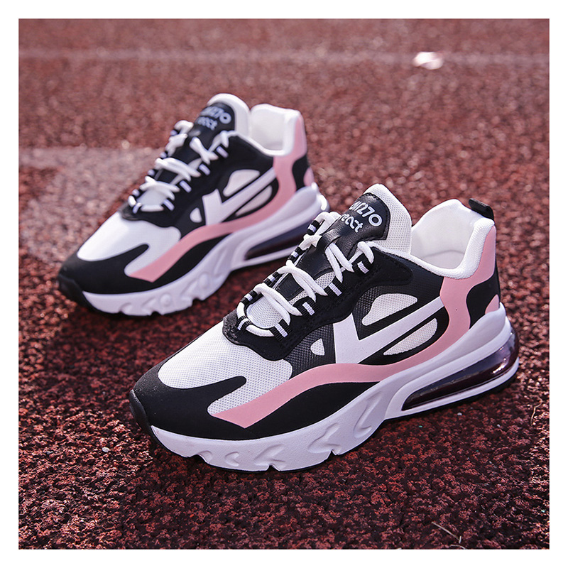 Air Cushioned Sneakers for Women Street Pats Thick Soles Raised Casual Running Shoes  36-41