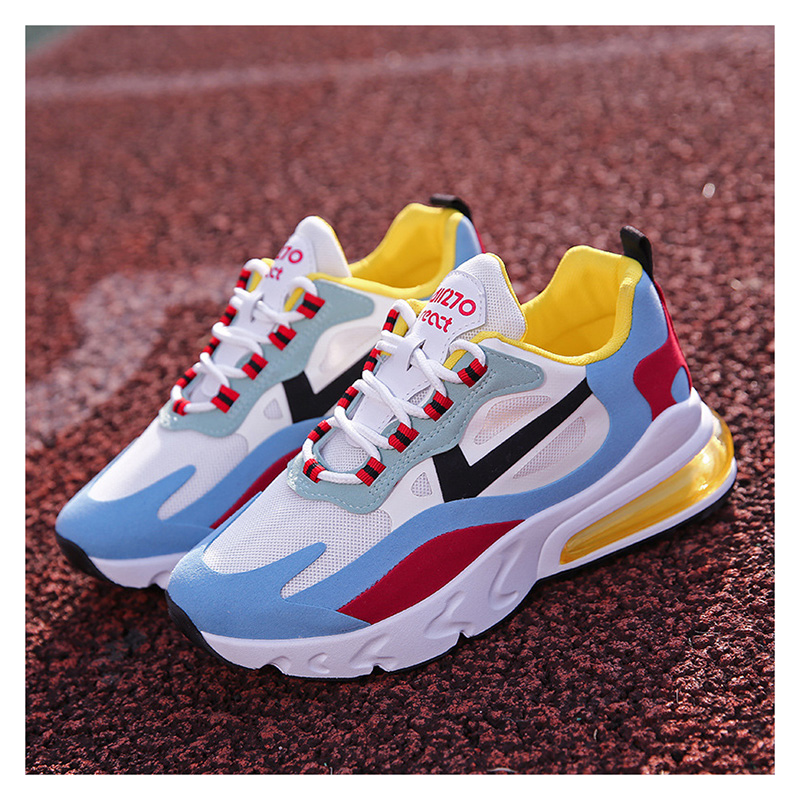 Air Cushioned Sneakers for Women Street Pats Thick Soles Raised Casual Running Shoes  36-41