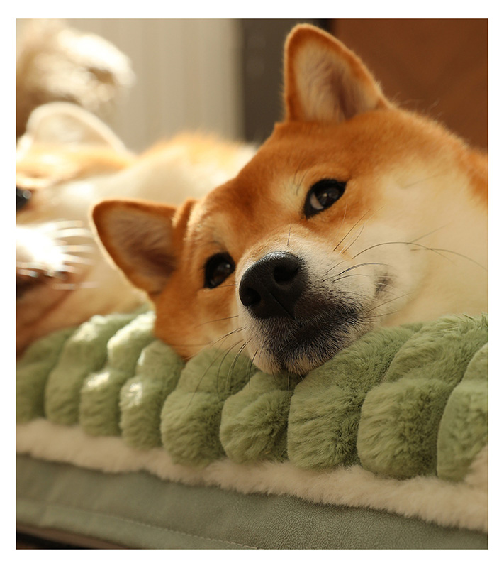 Pet litter dog mat Autumn and winter thickened comfortable warm cat dog sleeping mat cotton pad kennel