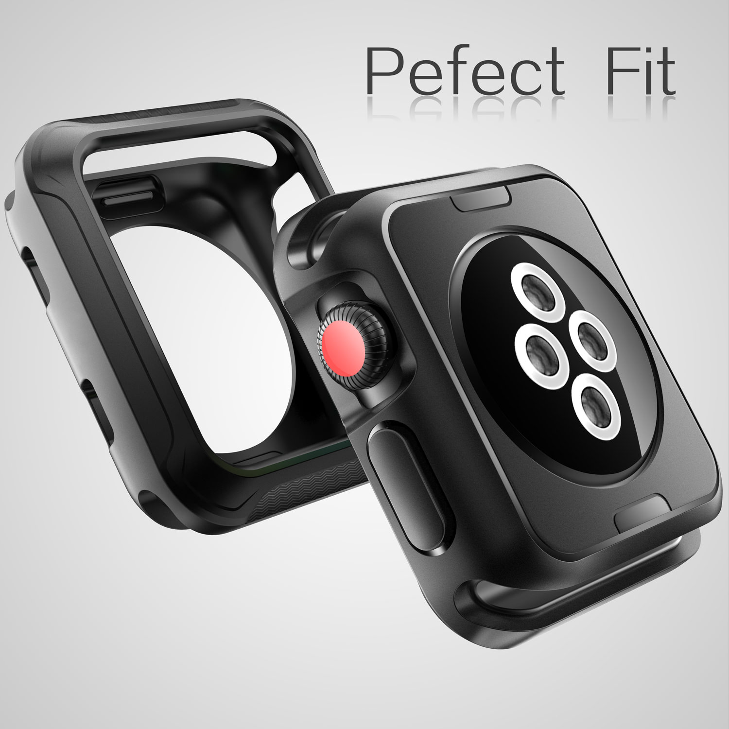Compatible Apple Watch case 38mm 40mm 42mm 44mm Compatible series1-2-3-4-5 Iwatch case