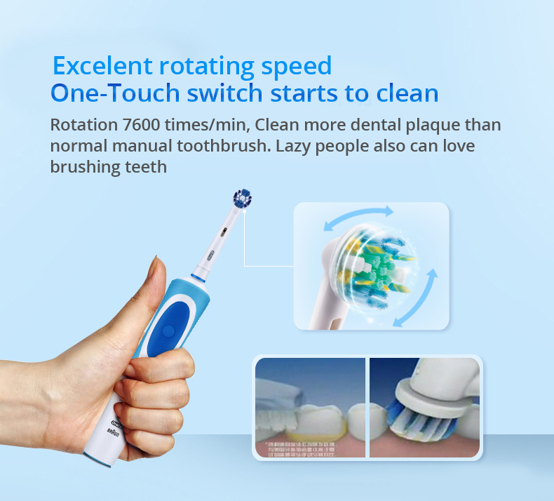 Best price for Oral B electric toothbrush 2D cleaning rotary ...