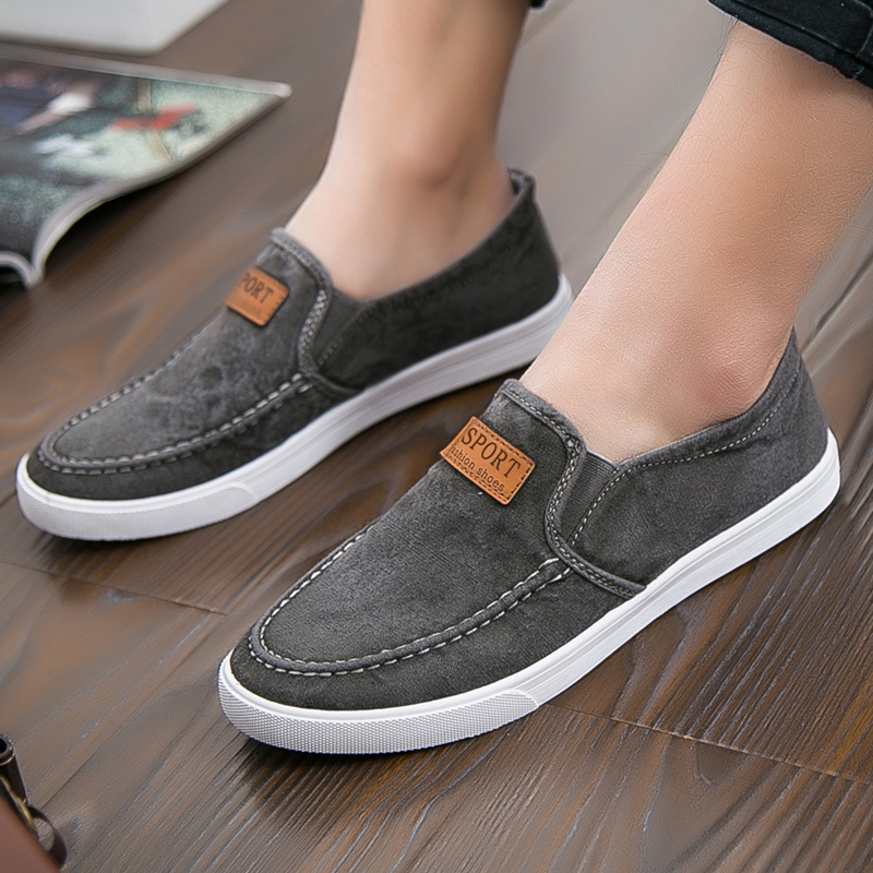 SXCHEN Men Shoes Cloth Shoes Men's Aposs All Match Sports Boys Casual Canvas Lazy Breathable Work Shoes Sneakers Boy Tooling Boots Wild Trend Plus Shoes Fashion Sneakers Basketball Shoes Run Sports