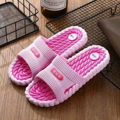 New Women Slippers Super Low Price Deodorant Non-slip Slippers Household Bathroom Girl Shoes Slippe Durable Fashion Africa Ladies Shoes Student Shoes Birthday Household Shoes ABC 41 Red