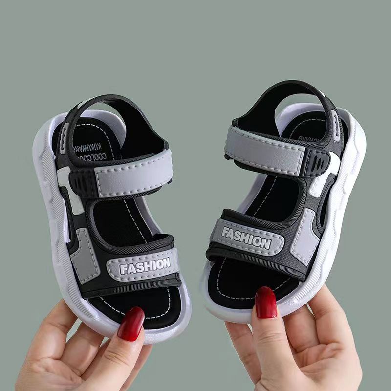 SXCHEN Kids Shoes Unisex Sandals Non-slip Soft Bottom Boy in Big Children's Children's Shoes Baby Beach Shoes Sandals Durable Rhinestone Hiking Outdoor Jogging Girls Shoes Flat Casual Boys