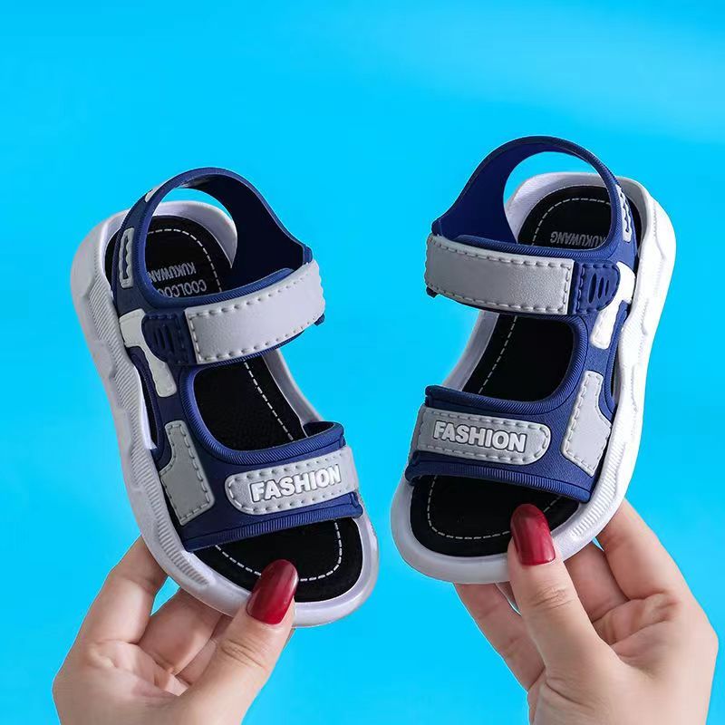 SXCHEN Kids Shoes Unisex Sandals Non-slip Soft Bottom Boy in Big Children's Children's Shoes Baby Beach Shoes Sandals Durable Rhinestone Hiking Outdoor Jogging Girls Shoes Flat Casual Boys