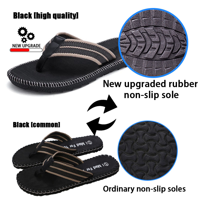 SXCHEN New Men's Shoes Light Flip Flops Boy Summer Slippers High Quality Beach Sandals Durable Fashion Man Non-Slip Slippers Casual Unisex Air Force Shoe Rack  Ladies Men and Women Dad Gift Casual