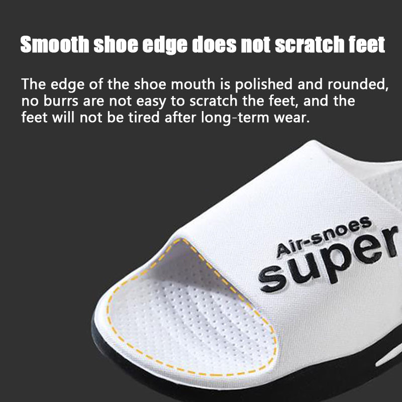 SXCHEN Men’s Shoes Men Slippers Boys Outer Wear Home Non-Slip Thick-soled Indoor Slippers and Slippers Lightweight Outdoor Sports Unisex Breathable Anti-skid Dad Beach Walking Shoe Party