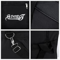 SXCHEN New Fold Luggage & Travel Gear > Travel Bags Waterproof Folding Air Checked Bag, Travel Bag, Large Capacity Luggage Bag, Women's storage Bag Outdoor Handbag With Wheels Men's Bag Work Firmly