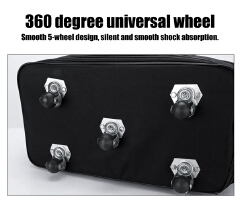 SXCHEN New Fold Luggage & Travel Gear > Travel Bags Waterproof Folding Air Checked Bag, Travel Bag, Large Capacity Luggage Bag, Women's storage Bag Outdoor Handbag With Wheels Men's Bag Work Firmly