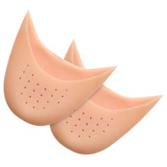 SXCHEN 2pcs Feet Finger Protector Silicone Gel Pointe Toe Cap Cover For Toes Soft Pads Protectors For Pointe Shoes Feet Care Tools Silicone Foot -tip Cover Anti -grinding Feet High 2 Pairs skin color