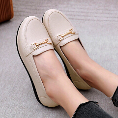 SXCHEN Ladies Shoes Flats Ballet & Dance Waterproof Plastic Shoes Women's New Pointed-toe Single Shoes British Style Loafers Black Professional Dress Work Shoes Formal Shoes Mom Shoes Student Fashion