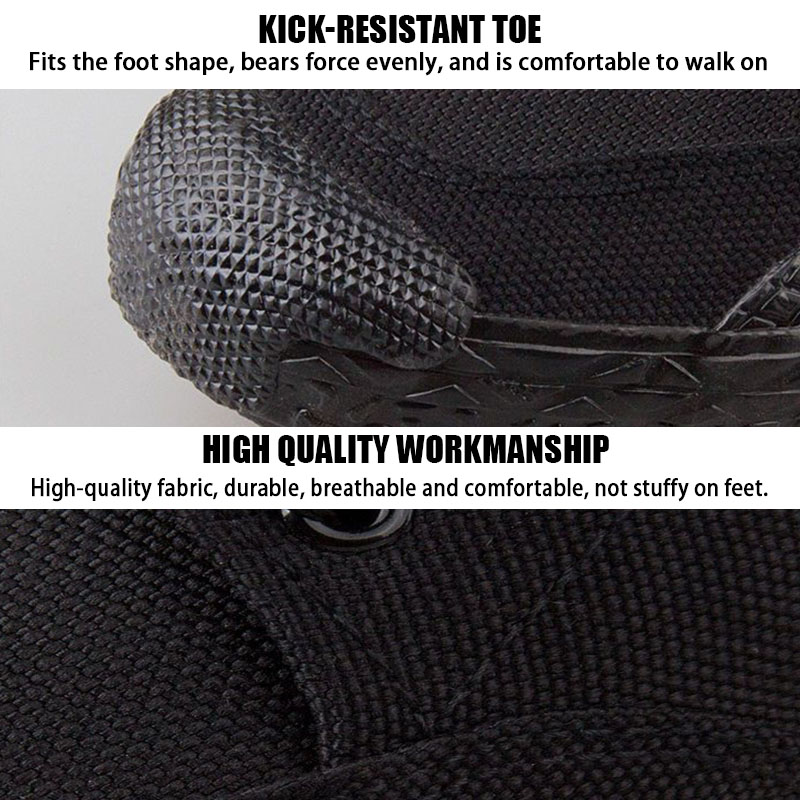 SXCHEN Men's Shoes Construction Site Shoes Work Safety Military Tactical Wear-resistant Breathable Training Shoes Migrant Workers Labor Insurance Shoes Rubber Shoes Farmland Work Shoe Dad Shoe Gift