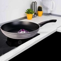 TC 24CM  Non-Stick Triple Coating Aluminium Frying Pan Cooking Pots Sufuria
