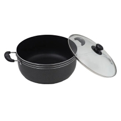 【Promotion】TC 14PCS Nonstick Cookware Set Cooking Pots Sufuria (20/22/24/28/30cm Pots +26cm frying pan)