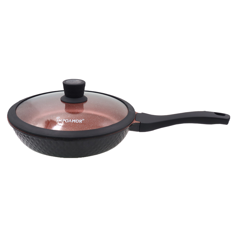 【Promotion】TC 10PCS  High Quality Granite Die-Cast Non Stick Sufuria  Cookware Set Cooking Pots (20/24/28/32cm  Casserole+28cm Fry Pan)