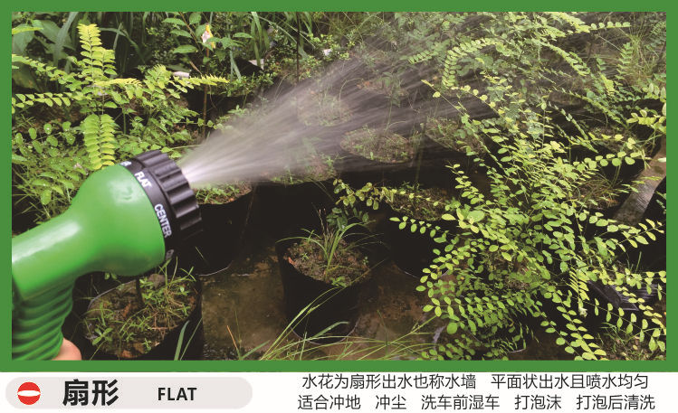 25-150FT Expandable Garden Hose Pipe with 7 in 1 Spray Gun To water the flowers Car Wash as picture