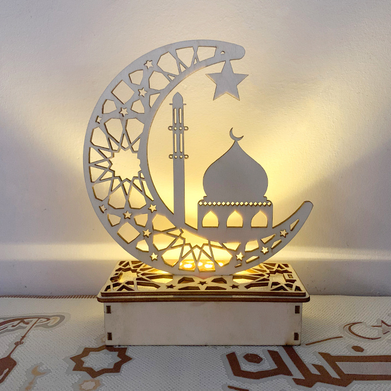 karen's shop Muslim led decoration Eid Mubarak moon mosque star prayer holiday decoration