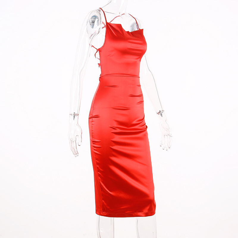 Women bodycon long midi dress sleeveless backless elegant party outfits sexy club clothes vestido