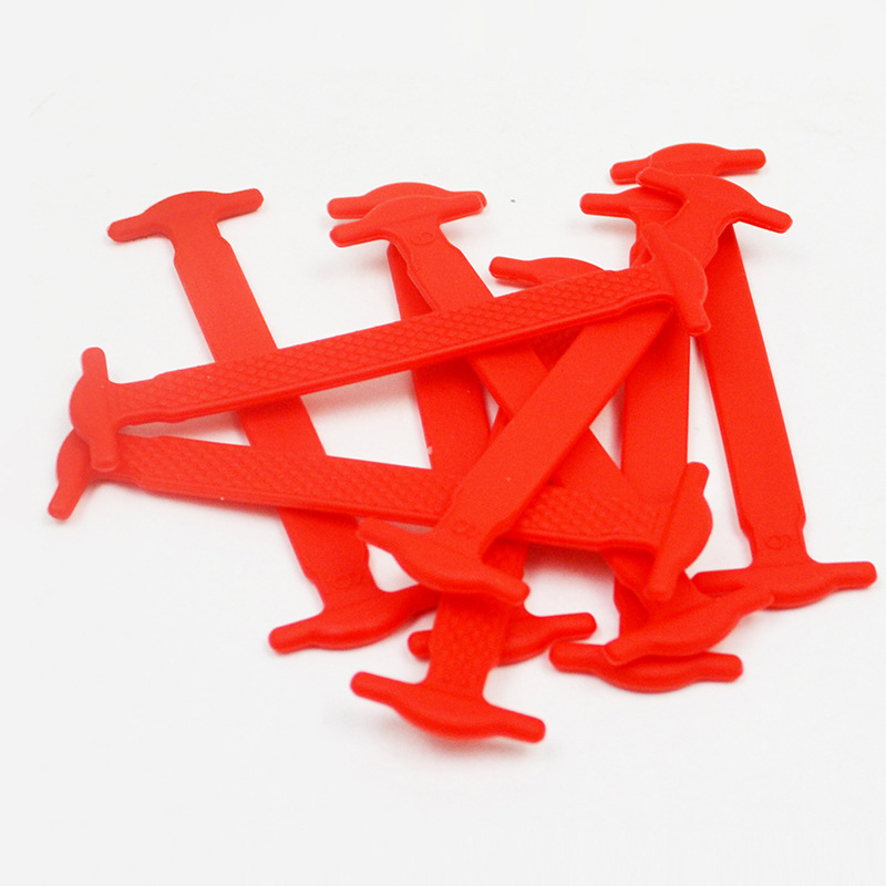 Karen's shop Tie-free sports and leisure colored silicone shoelaces