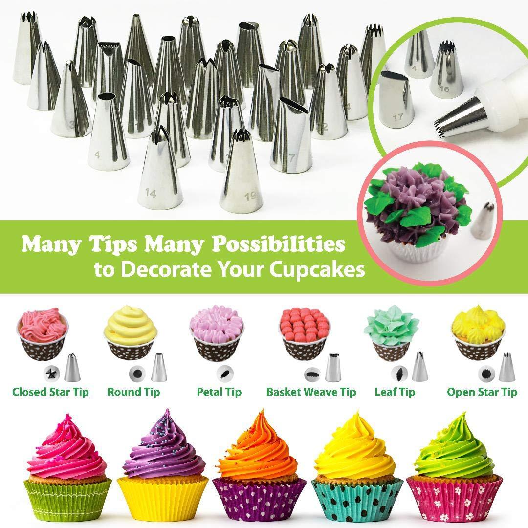 【 Mother's Day】 46 Piece Cake Decorating Table Set Baking Tools  kitchen tools DIY Homemade Cake