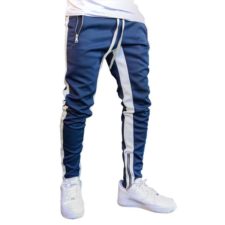 Mens Joggers Casual Pants Fitness Men Sportswear Tracksuit Bottoms Skinny Sweatpants Trousers