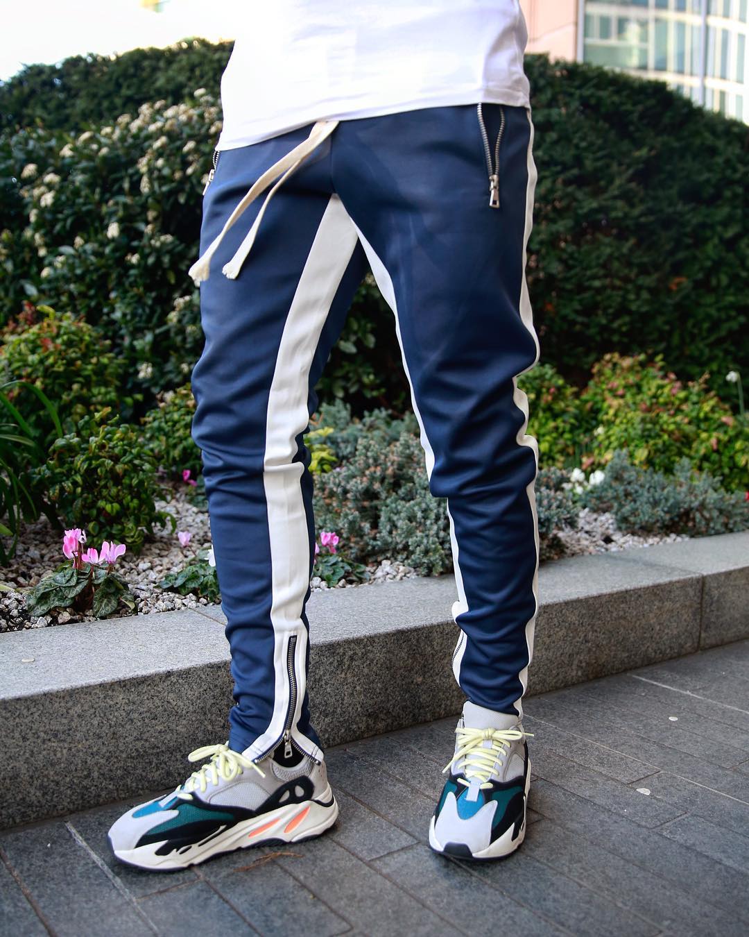 Mens Joggers Casual Pants Fitness Men Sportswear Tracksuit Bottoms Skinny Sweatpants Trousers