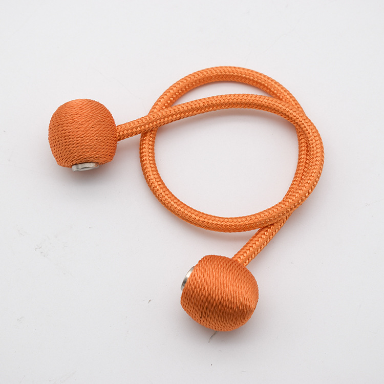 2Pcs Magnetic Curtain Tieback Buckle Clip Curtain Tieback Polyester Decorative