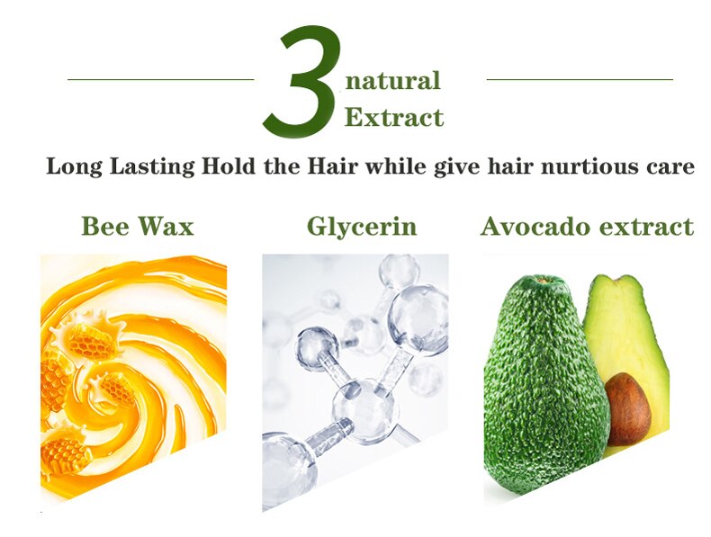 Hair Edge Control Gel Stick Slay Thin Baby Hair Perfect Hair Line Styling Smooth  Hairs Non Greasy