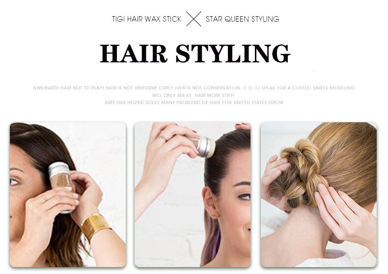 Hair Edge Control Gel Stick Slay Thin Baby Hair Perfect Hair Line Styling Smooth  Hairs Non Greasy