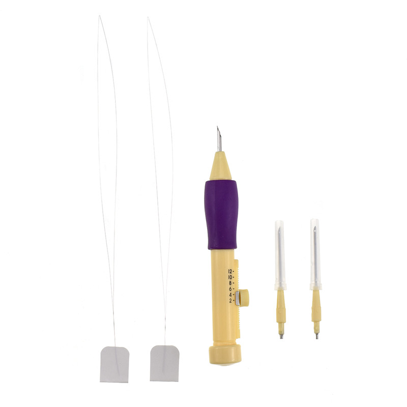 Magic Embroidery Needle Set 3 Needles 2 Threaders Sewing Craft Tools DIY Craft Knitting Sewing Tool